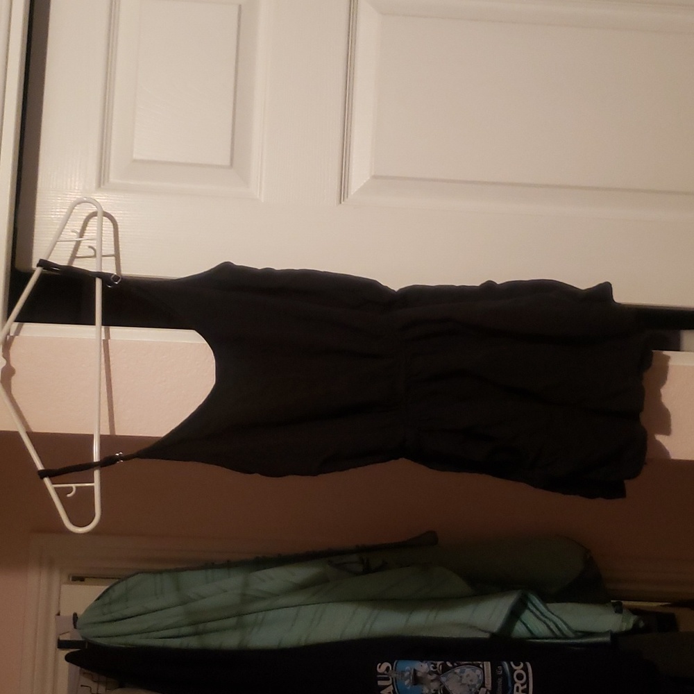 Brandy Melville black tank romper